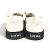 Sneakers in tela/gomma bicolore Loewe Anagram Nero Bianco - vista 3