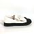 Sneakers in tela/gomma bicolore Loewe Anagram Nero Bianco - vista 4