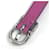 Bracciale Etrier Double Tour in pelle Swift di Hermès Porpora  - vista 5
