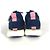 Sneakers con Logo Monogram Louis Vuitton Rosa Blu - vista 3