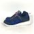 Sneakers con Logo Monogram Louis Vuitton Rosa Blu - vista 5