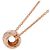 Collana Chanel Coco Crush in oro rosa 18K - vista 2