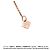Collana Chanel Coco Crush in oro rosa 18K - vista 8