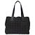 CHANEL Nuova Borsa Tote da Viaggio Nylon Marrone Scuro Nero CC Auth BA4258 - vista 2