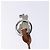 LOUIS VUITTON Portachiavi da Viaggio metallo Argento M67365 LV Auth 132497 - vista 9