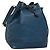 LOUIS VUITTON Bolsa de Hombro Epi Noe Azul Toledo M44005 LV Auth 134498