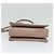 Borsa a Spalla Vala in Pelle Rosa Oro Auth BA4203 di Salvatore Ferragamo D'oro - vista 5