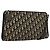 Borsa a Spalla in Tela Trotter Christian Dior Blu Navy Oro Auth 132631 D'oro