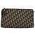 Borsa a Spalla in Tela Trotter Christian Dior Blu Navy Oro Auth 132631 D'oro - vista 13