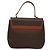 Céline Borsa a mano in tela Macadam CELINE in pelle PVC 2 in 1 marrone oro Auth 132850 D'oro - vista 2
