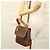 Céline Borsa a mano in tela Macadam CELINE in pelle PVC 2 in 1 marrone oro Auth 132850 D'oro - vista 23