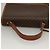 Céline Borsa a mano in tela Macadam CELINE in pelle PVC 2 in 1 marrone oro Auth 132850 D'oro - vista 6