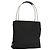 PRADA Bolsa de mão em nylon preto prata Auth sw1295