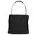 PRADA Bolsa de mão em nylon preto prata Auth sw1295 - vista 2