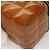 POCHETTE CUBE CHANEL CHOCO BAR Pelle verniciata Marrone Argento CC Auth mr1474 - vista 15