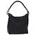 Borsa a Spalla GG Canvas Gucci Nylon Nero Argento 001 3766 Auth BA4115