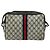 Borsa a Spalla Gucci GG Supreme Sherry Line PVC Blu Navy Oro 98 02 005 Auth BA4122 D'oro - vista 2