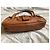 Borsa Céline in pelle color caramello - vista 5