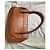 Borsa Céline in pelle color caramello - vista 6