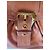Borsa Céline in pelle color caramello - vista 9