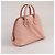 Hermès Mini Bolide Rosa in Pelle di Struzzo - vista 2