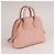 Hermès Mini Bolide Rosa in Pelle di Struzzo - vista 3