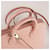 Hermès Mini Bolide Rosa in Pelle di Struzzo - vista 6