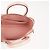 Hermès Mini Bolide Rosa in Pelle di Struzzo - vista 7