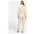 Patrizia Pepe Jumpsuit Creme Polyamid Roh - Ansicht 2