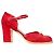 Miu Miu Décolleté in Camoscio Rosso