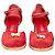 Miu Miu Décolleté in Camoscio Rosso - vista 2