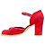 Miu Miu Décolleté in Camoscio Rosso - vista 6