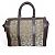 Celine Daoust Borsa a mano Celine C Macadam Canvas Marrone - vista 3