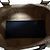 Borsa Boston Fendi Zucchino Canvas e pelle verniciata oro - vista 11