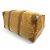 Borsa Boston Fendi Zucchino Canvas e pelle verniciata oro - vista 3