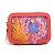 Hermès Billetera bifold Hermes Soie Cool Flamingo Party Rosa