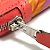 Hermès Billetera bifold Hermes Soie Cool Flamingo Party Rosa - vista 4
