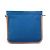 Pochette Camaieu con logo ricamato Hermès Marrone Blu navy