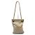 Hermès Borsa a Spalla Hermes Aline PM Toile Chevron Marrone Beige