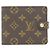 Louis Vuitton Monogram Carnet Notebook M60110 Organizer Brown