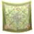 Foulard in seta Hermès verde