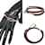 Hermès Hermes Jumbo Choker Double Bracelet Brown Black Silvery  - view 2
