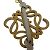 Charm in pelle Loewe Marrone Giallo - vista 4