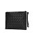 Clutch in pelle nera Bottega Veneta Nero - vista 2