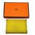 Monedero Duo Calvi de Hermès Amarillo - vista 12