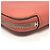 Cartera larga con cremallera redonda Azap de seda Hermès Rosa - vista 5