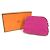 Pochette per il trucco Mini Bolide Hermès Rosa - vista 14