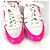 Sneakers basse Runaway di Louis Vuitton Rosa Bianco - vista 2