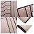 Valextra Women's Bifold Leather Wallet in Pink - view 9