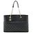 2.55 Borsa Tote Chanel Matelassé Coco Mark Nero